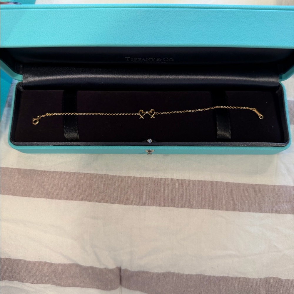 Tiffany & Co. Paloma Picasso Double Loving Heart Bracelet